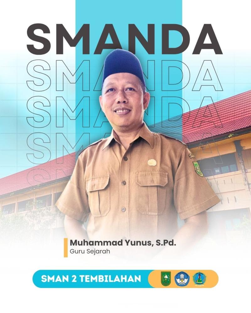 Foto Muhammad Yunus, S.Pd,. S.Ag. - Guru Sejarah SMAN 2 Tembilahan